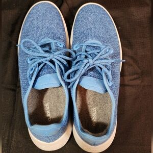 Allbirds Mens Tree Runners / Sz 12 / Blue + white